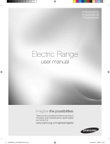 Samsung Range FTQ352IWUX User manual