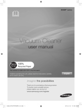 Samsung Vacuum Cleaner SC88P User manual