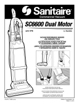 Eureka Vacuum Cleaner SC6600 User manual