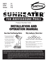 SmartPool Inc Swimming Pool Heater S421 User manual