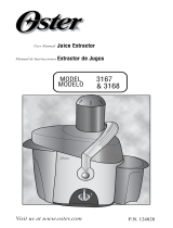 Oster JUICE EXTRACTOR User manual