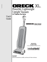 Oreck Vacuum Cleaner 79030-01REVA User manual