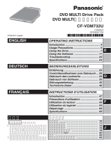 Panasonic Computer Drive CF-VDM732U User manual