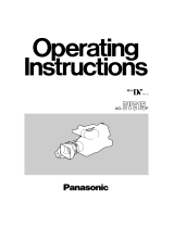 Panasonic AG-DVC15P User manual