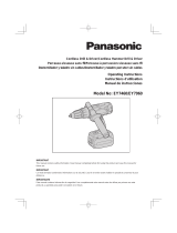 Panasonic Drill EY7460 User manual