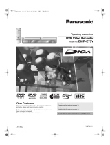 Panasonic DVD Recorder DMR-E75V User manual