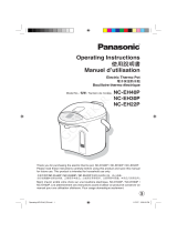 Panasonic Electric Thermo Pot User manual