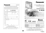 Panasonic MiniDisc Player SJ-MR250 User manual
