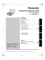 Panasonic CF-53JVMBV1M User manual