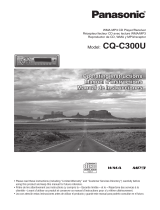 Panasonic MP3 Player CQ-C300U User manual