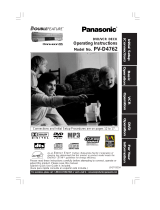 Panasonic PV-D4762 User manual