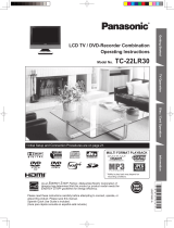 Panasonic TV DVD Combo TC 22LR30 User manual