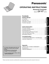 Panasonic Personal Computer CF-Y7 series User manual