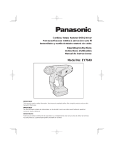 Panasonic EY7840 User manual