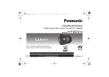 Panasonic H-F007014 User manual