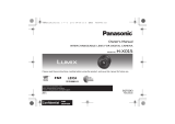Panasonic Camera Lens H-X015 User manual