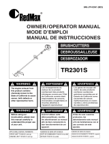 Zenoah Brush Cutter TR2301S User manual