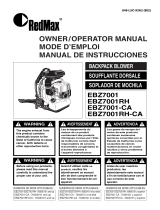 RedMax EBZ7001-CA User manual
