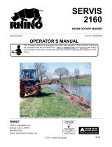 Servis-Rhino Lawn Mower 2160 User manual
