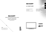 Sharp Car Satellite TV System LC-32LE140E User manual