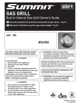 Summit Gas Grill 56580 User manual