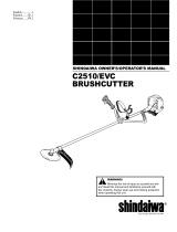Shindaiwa Brush Cutter 89303 User manual