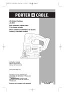 Porter-Cable Cordless Saw PC1800JS User manual