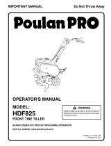 Poulan Tiller 410235 User manual