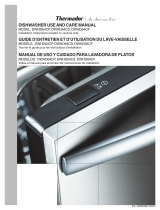 Thermador Dishwasher DWHD64CF User manual