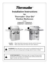 Thermador Charcoal Grill CGB48FSZLP User manual