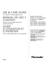 Thermador KBURT3671A User manual