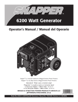 Snapper Portable Generator 30216 User manual