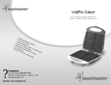 Toastmaster Waffle Iron TWB4REG User manual
