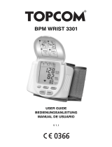 Topcom Blood Pressure Monitor 3301 User manual