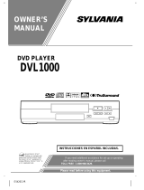 Sylvania DVD Player DVL1000 User manual