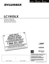 Sylvania LC195SLX User manual