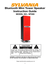 Sylvania Speaker SP269 User manual