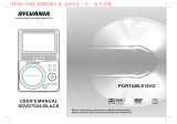 Sylvania Portable DVD Player SDVD7024 User manual