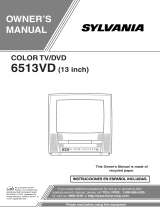 Sylvania 6513VD User manual