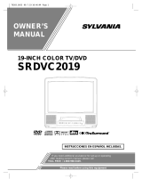 Sylvania SRDVC2019 User manual