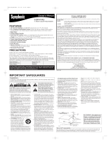 Symphonic CRT Television CSF414G User manual