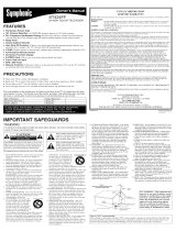 Durabrand CRT Television ST424FF User manual