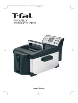 T-Fal Fryer Pro-Fryer User manual
