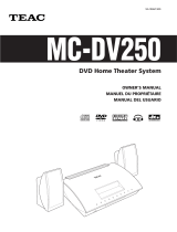 TEAC Home Theater System MC-DV250 User manual