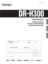 TEAC DR-H300 User manual