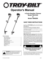 MTD Trimmer TB465SS User manual