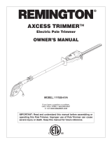 Remington Axcess 117535-01A User manual