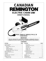 Remington EL-7B User manual