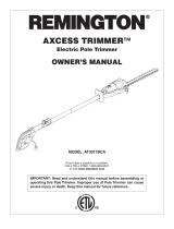 Remington Trimmer AT3017BCA User manual