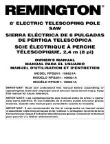 Remington 106821A User manual